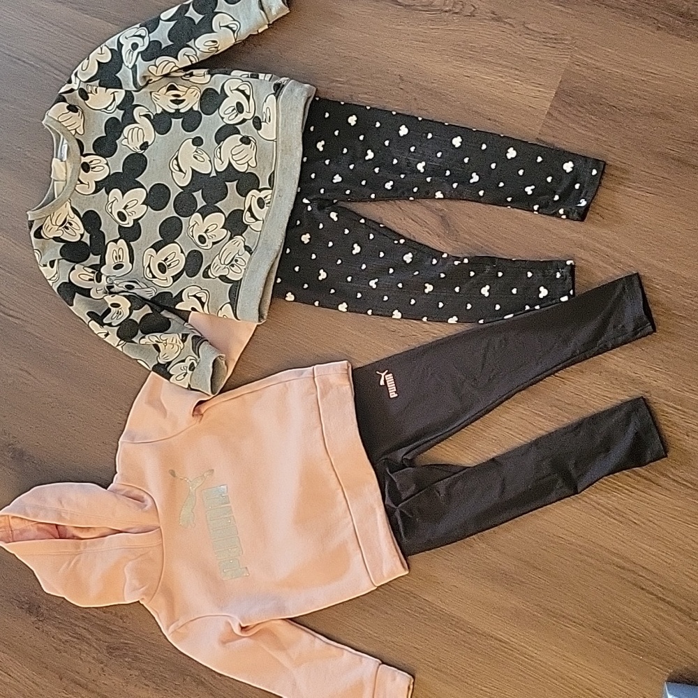 Puma zara sets size 3-4T